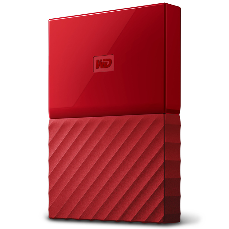 Εξωτερικός δίσκος ΗDD 4TB WESTERN DIGITAL My Passport WDBPKJ0040BRD-WESN κόκκινο