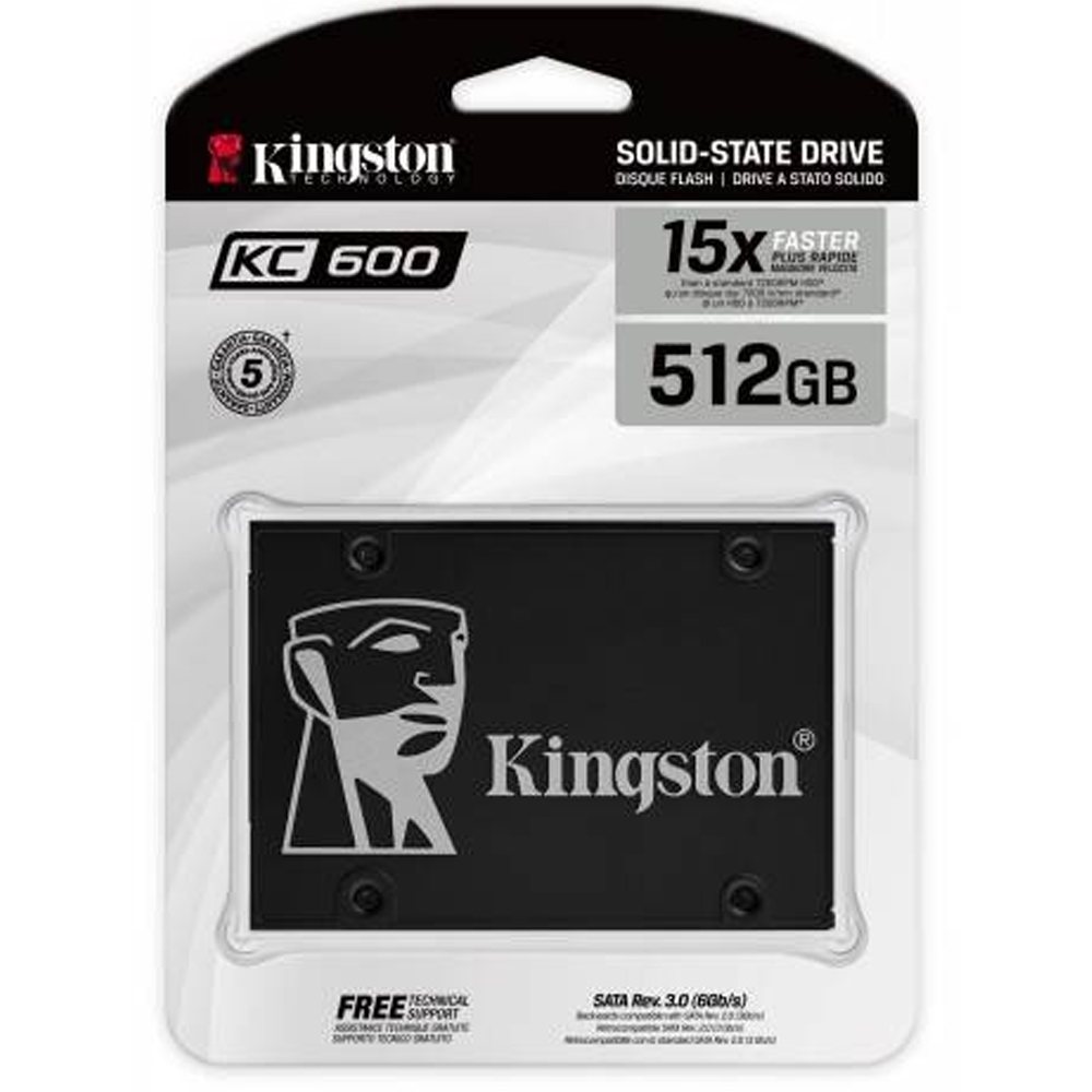 Δίσκος SSD 512GB KINGSTON SKC600/512G