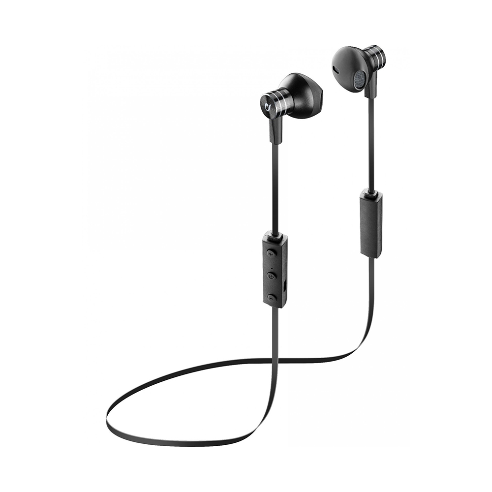Bluetooth Earphones - Neckband with microphone CELLULARLINE Pearl BTPEARLK black