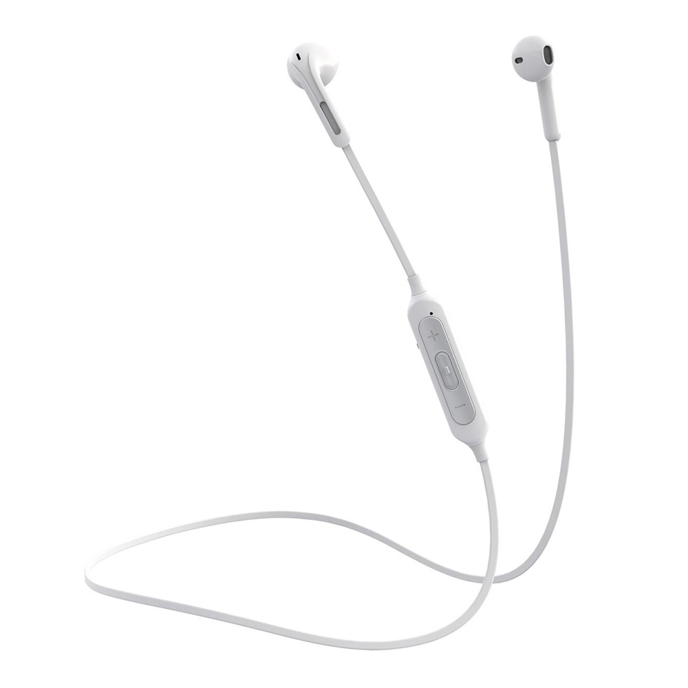 Bluetooth Earphones - Neckband with microphone CELLY BHDROPWH white
