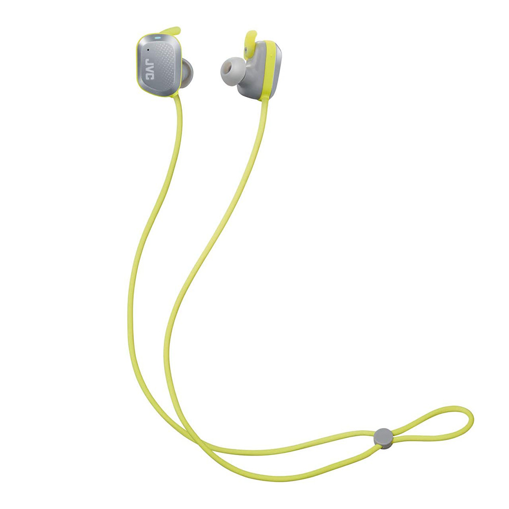 Bluetooth Earphones - Neckband with microphone JVC Sport HA-AE1W-H yellow