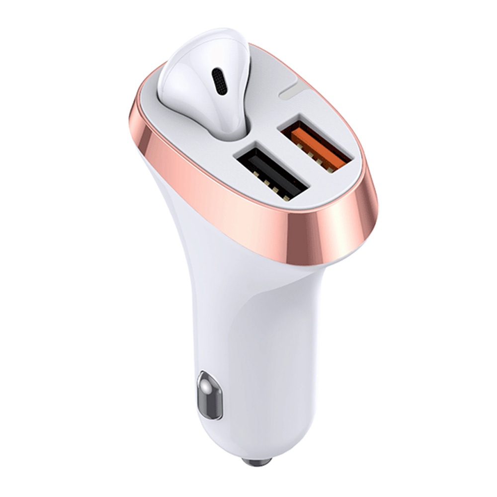 Handsfree Bluetooth JOYROOM JR-CP2 with Car Charger white