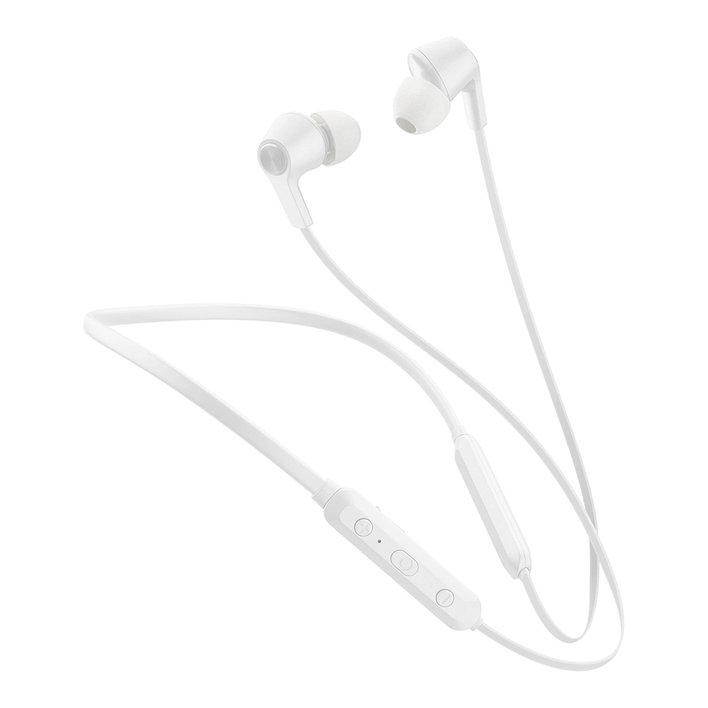 Bluetooth Εarphones - Νeckband with microphone CELLULARLINE Nape BTNAPEW white