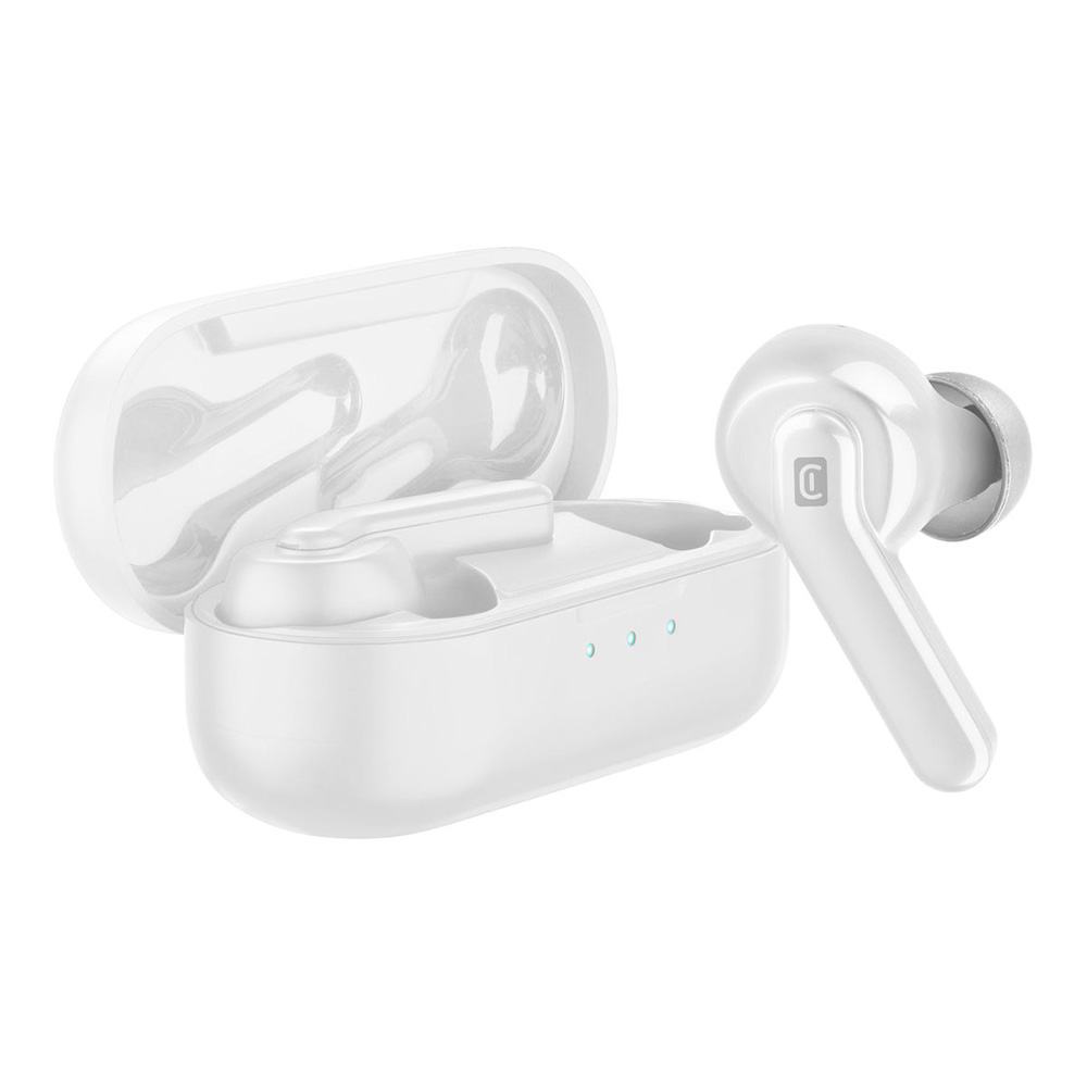 Bluetooth Earbuds CELLULARLINE Sheer True Wireless BTSHEERTWSW white