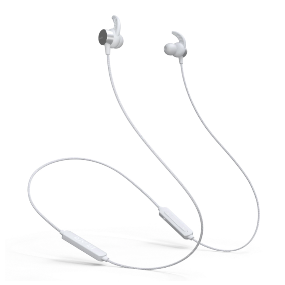 Bluetooth Earphones - Neckband with microphone ELARI Beatcord Neckband BTCRD-WHT white