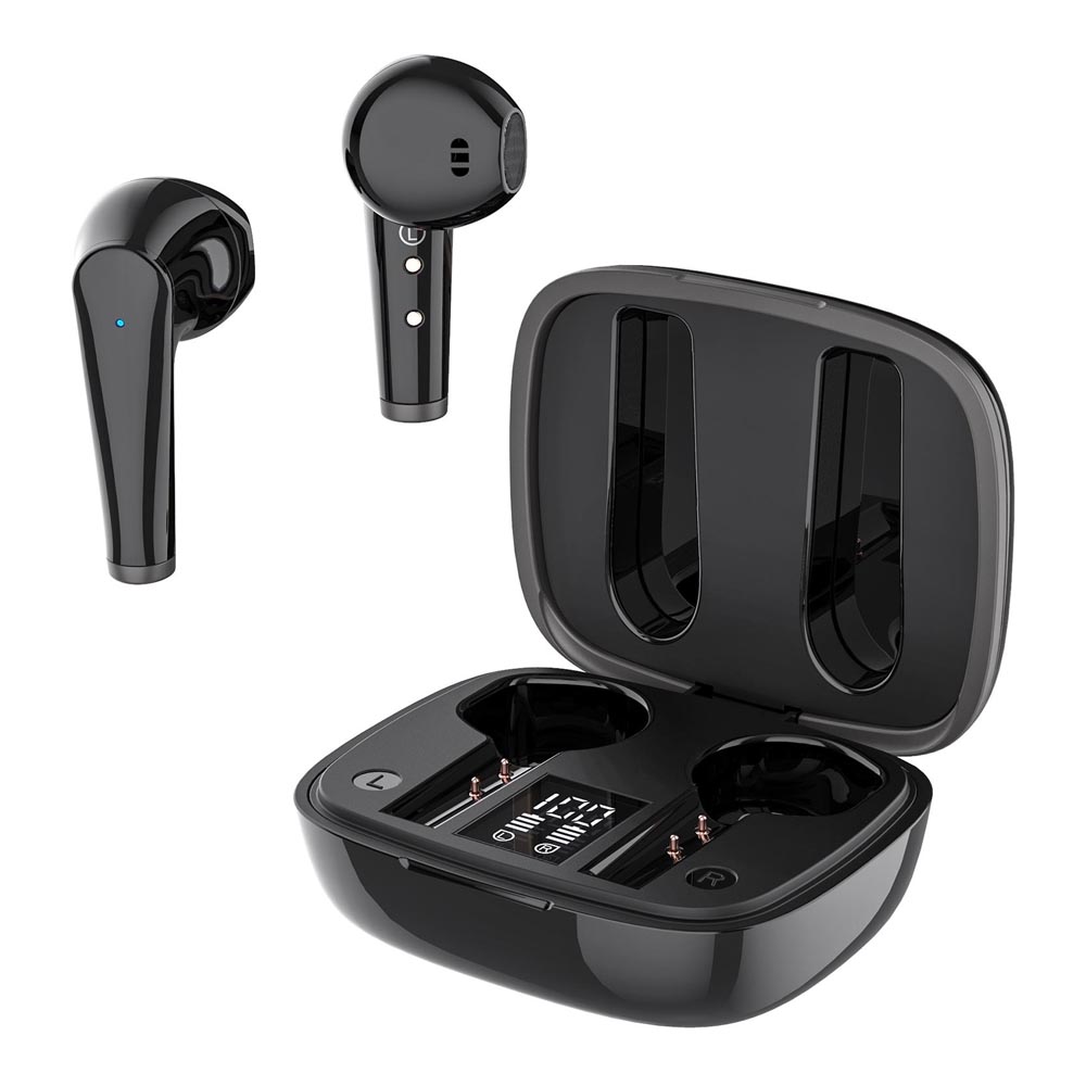 Bluetooth Earbuds CELLY Fuz1 True Wireless FUZ1BK black