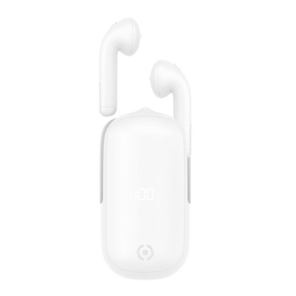 Bluetooth Earbuds CELLY Earpods True Wireless SLIDE1WH white
