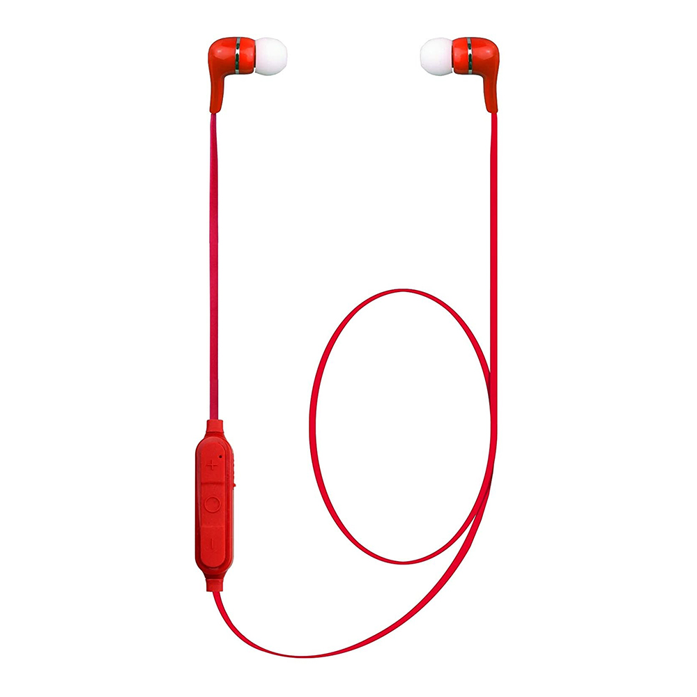 Bluetooth Εarphones - Νeckband with microphone TOSHIBA CoolVibe RZE-BT312E-RED red