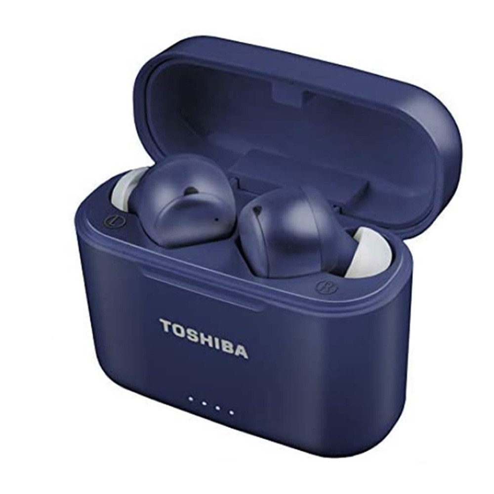 Bluetooth Earbuds TOSHIBA Air Pro 2 True Wireless RZE-BT750-BLU blue