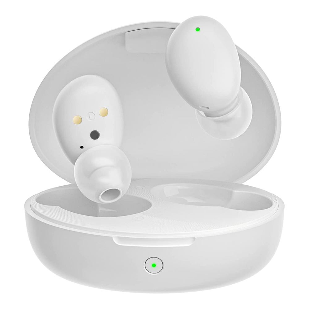 Bluetooth Earbuds QCY T16 True Wireless ANC white