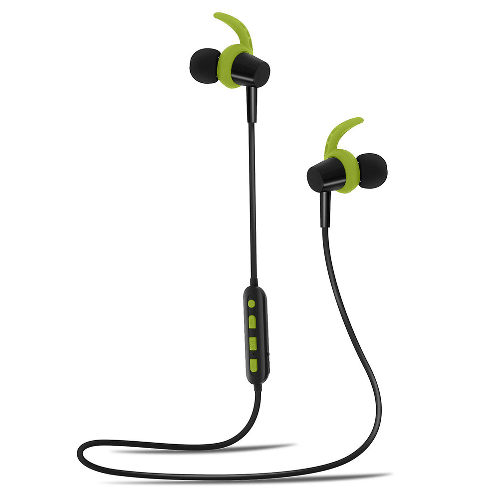 Bluetooth Εarphones - Νeckband with microphone FOREVER 4Sport BSH-400 GSM099298 green
