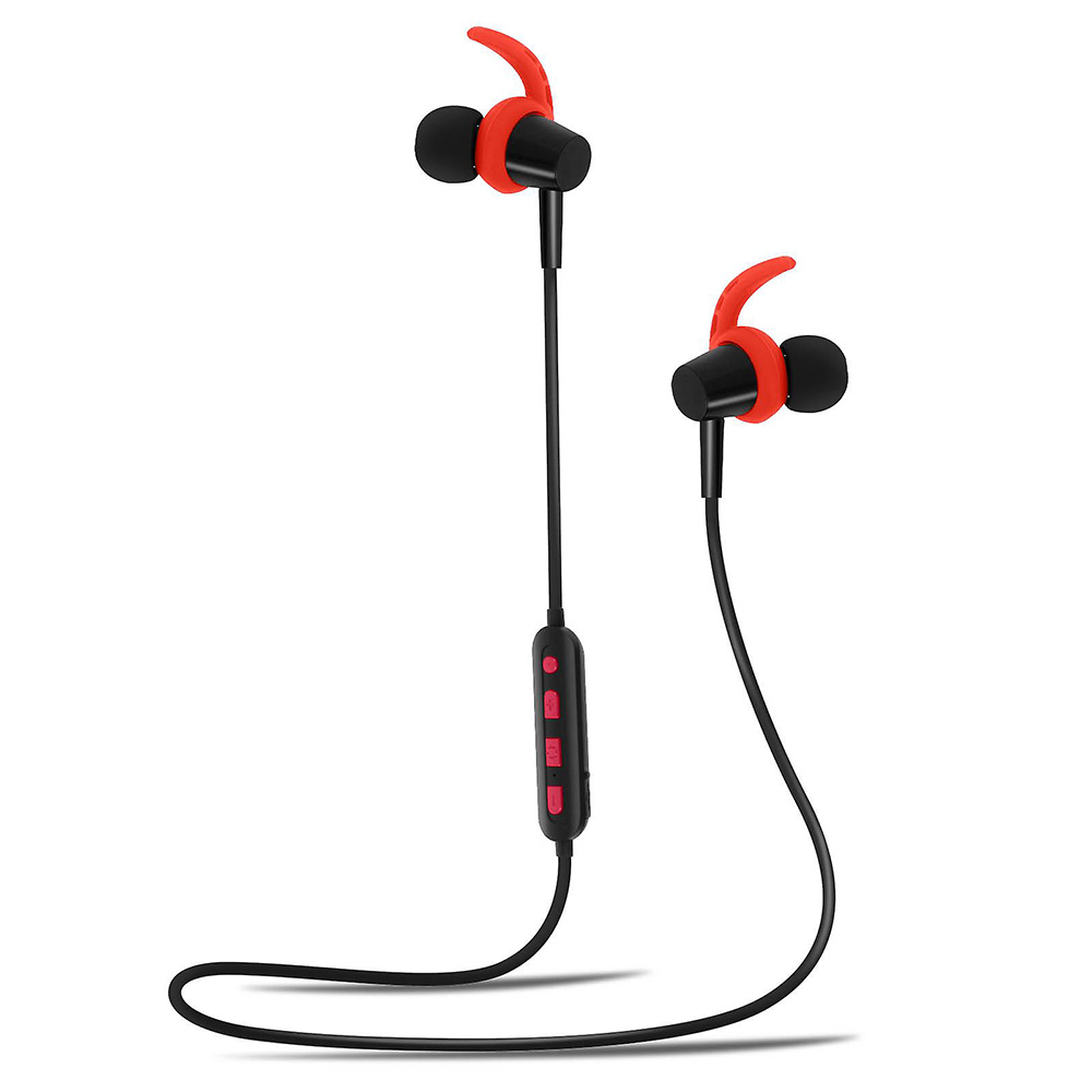Bluetooth Εarphones - Νeckband with microphone FOREVER 4Sport BSH-400 GSM099297 red