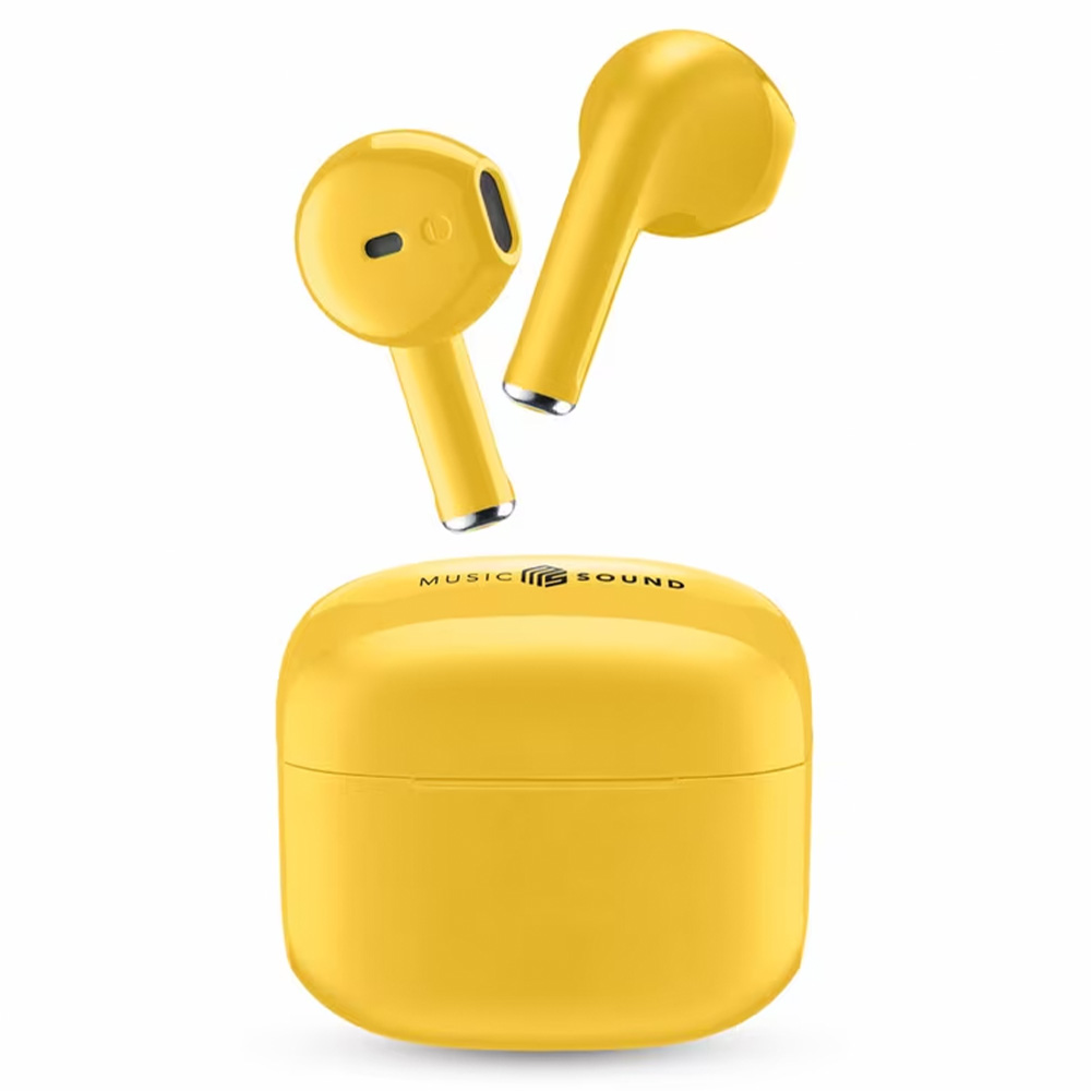 Bluetooth Earbuds CELLULARLINE Swag True Wireless BTMSTWSSWAGY yellow