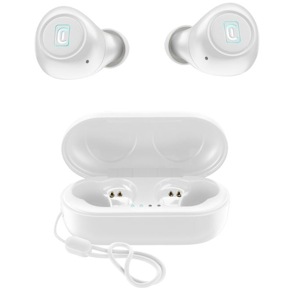 Bluetooth Earbuds CELLULARLINE Pick True Wireless BTPICKTWSW white