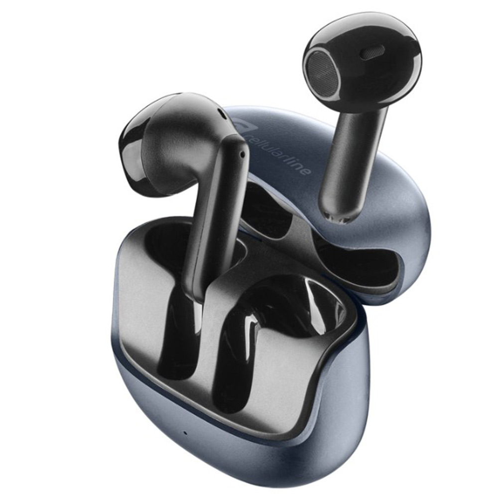 Bluetooth Earbuds CELLULARLINE Pure True Wireless BTPURETWSK black