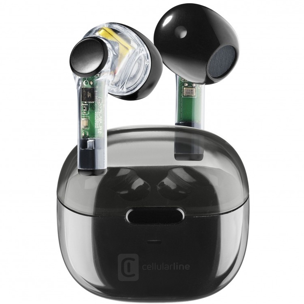 Bluetooth Earbuds CELLULARLINE Fine BTFINETWSK True Wireless black