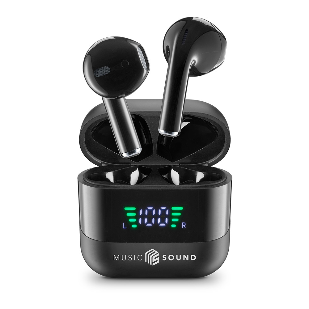 Bluetooth Earbuds CELLULARLINE Music Sound Spark True Wireless BTMSTWSSPARKK black