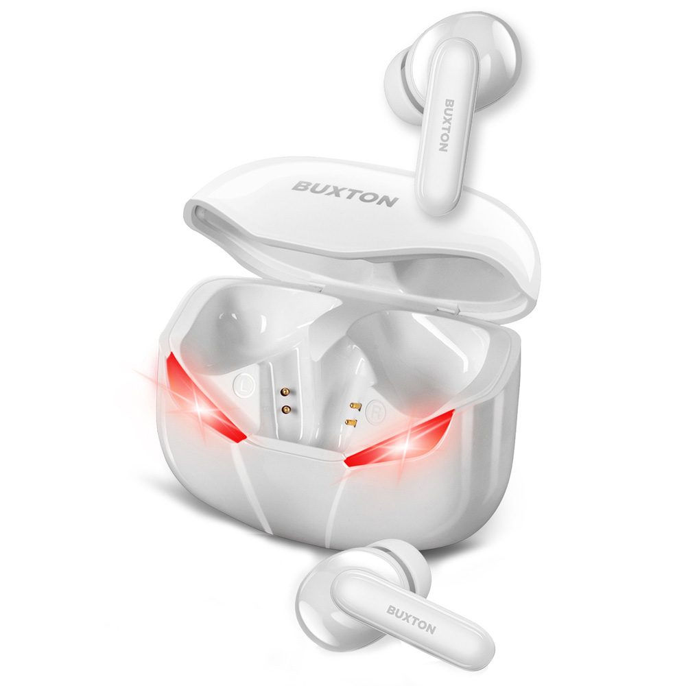 Bluetooth Earbuds BUXTON BTW 6600 True Wireless white