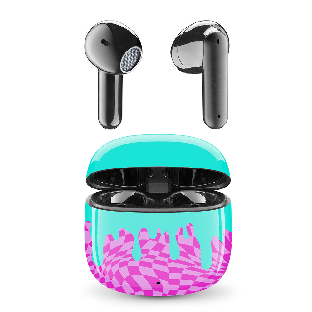 Bluetooth Earbuds CELLULARLINE Music Sound Fancy True Wireless BTMSTWSINEAR242 blue/pink