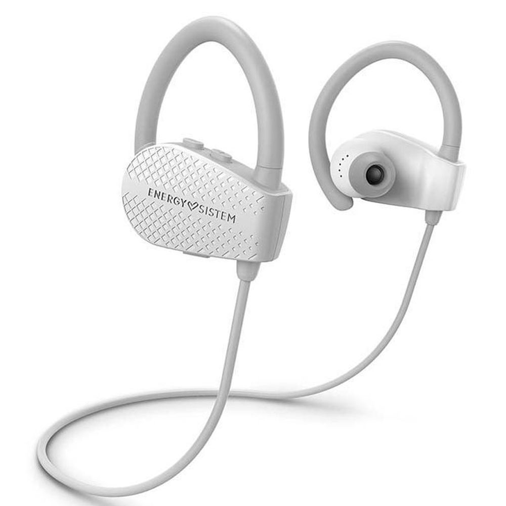 Bluetooth Earphones - Neckband with microphone ENERGY SISTEM Sport 1+ snow