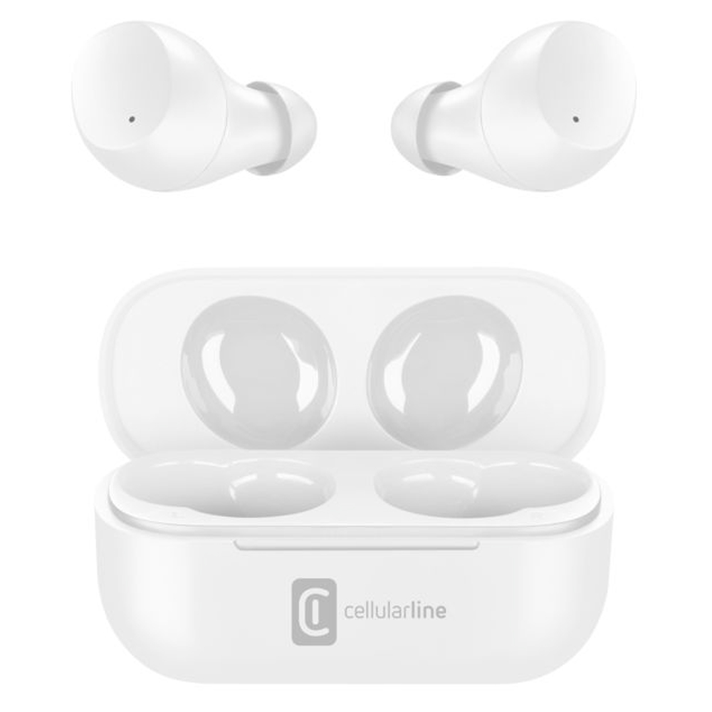 Bluetooth Earbuds CELLULARLINE Wink True Wireless BTWINKTWSW white