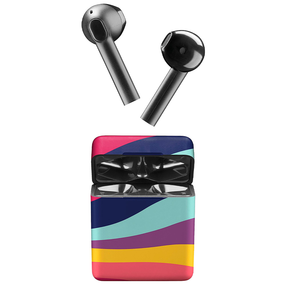 Bluetooth Earbuds CELLULAR Music Sound Waves True wireless BTMSTWSCAPSULE222