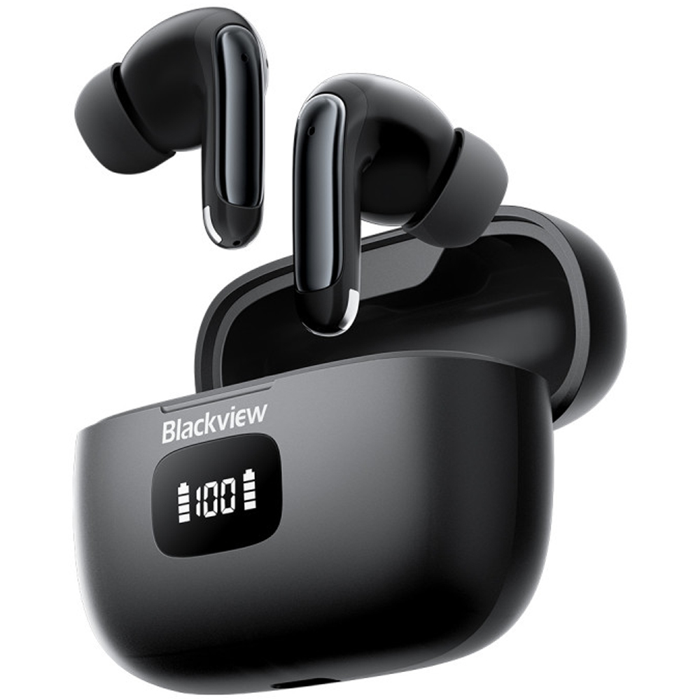 Bluetooth Earbuds BLACKVIEW AirBuds 8 ANC True Wireless black