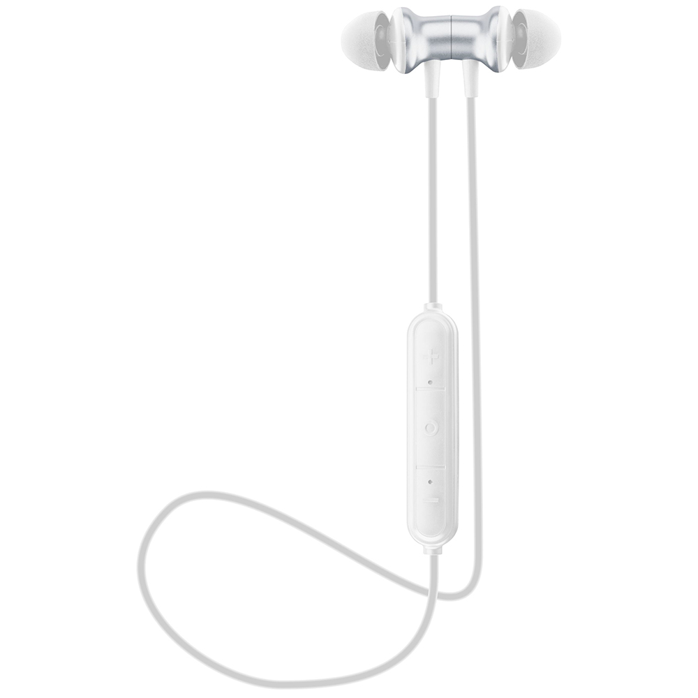 Bluetooth Εarphones - Νeckband with microphone CELLULARLINE Gem BTGEMW white