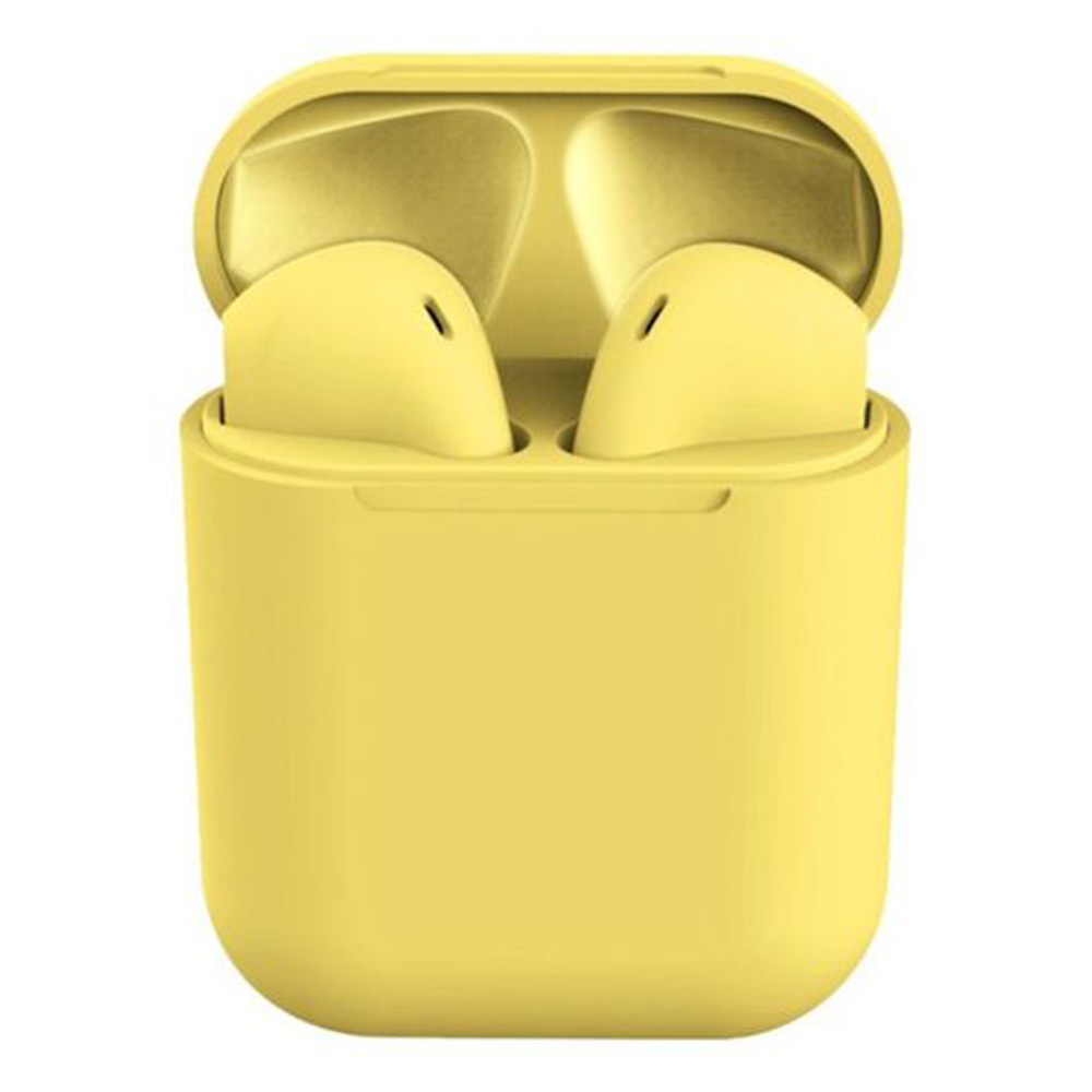 Bluetooth Earbuds KOLORZ New Gen Funky Inpods 12 True Wireless yellow