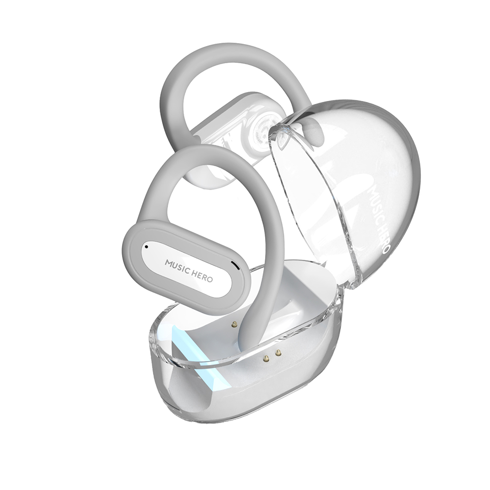 Bluetooth Earbuds SBS Music Hero + Thermal Bottle PURO Drink Me MHTWSBOTTW white/silver