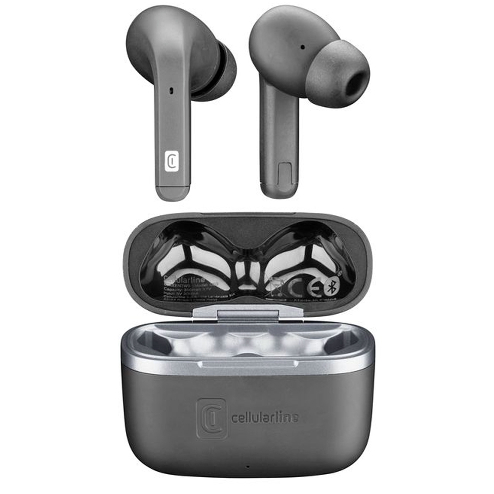 Bluetooth Earbuds CELLULARLINE Keen True Wireless BTKEENTWSK black