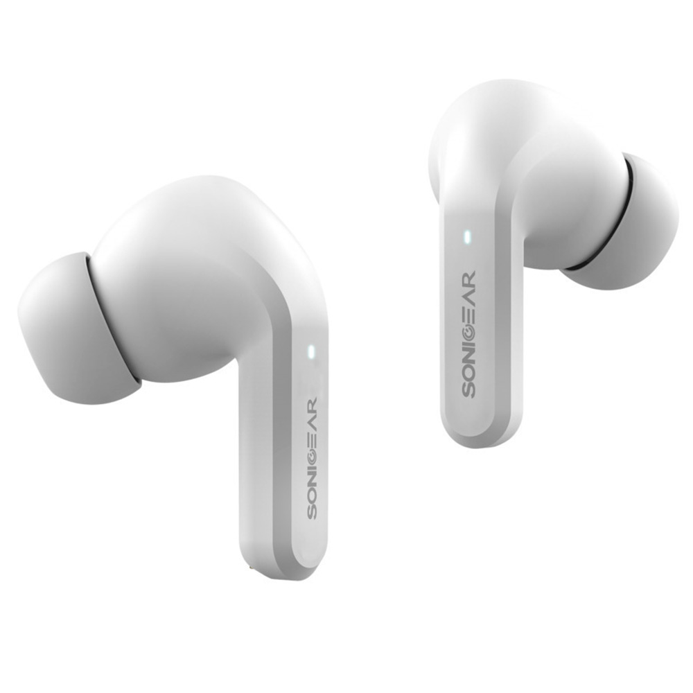 Bluetooth Earbuds SONIC GEAR 12 ANC True Wireless TWS12ANCW white