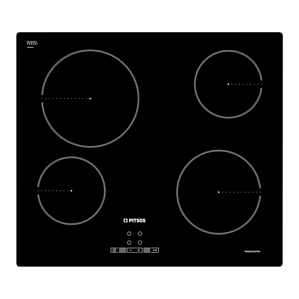 Electric hob PITSOS CRE611S06 black