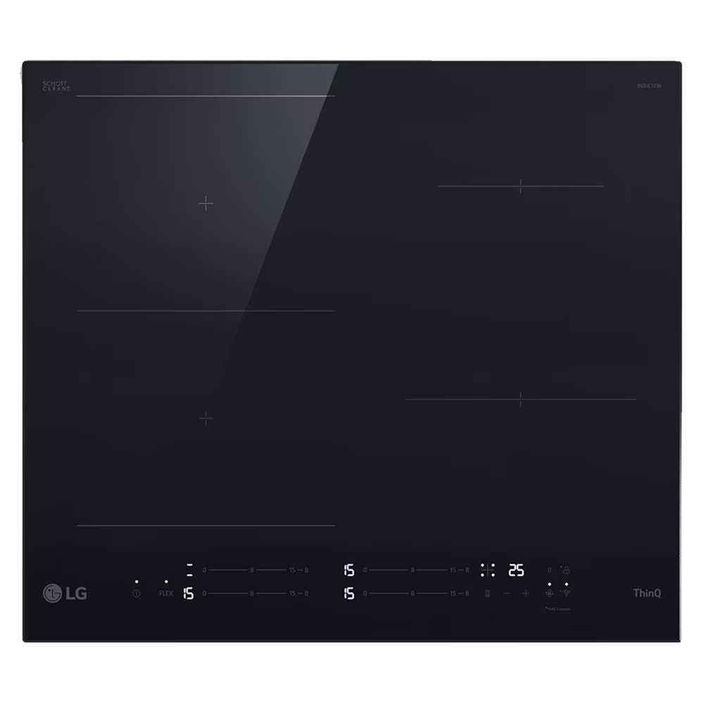 Electric Ηob LG Induction CBIZ2435B black