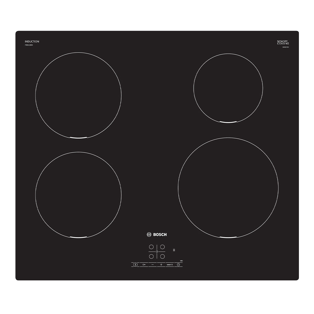 Electric Hob BOSCH Serie 4 Induction 60cm PUE611BB5E black