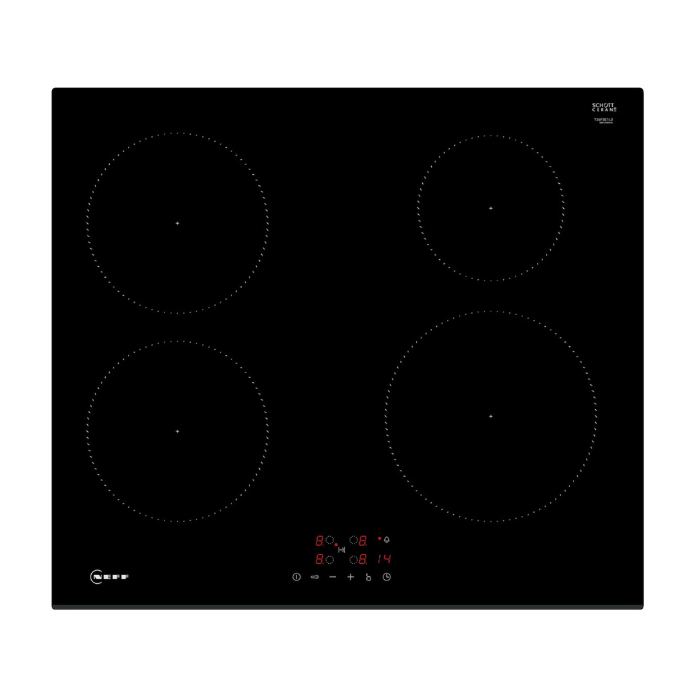 Electric Ηob 60cm NEFF N30 T36FBE1L0 black