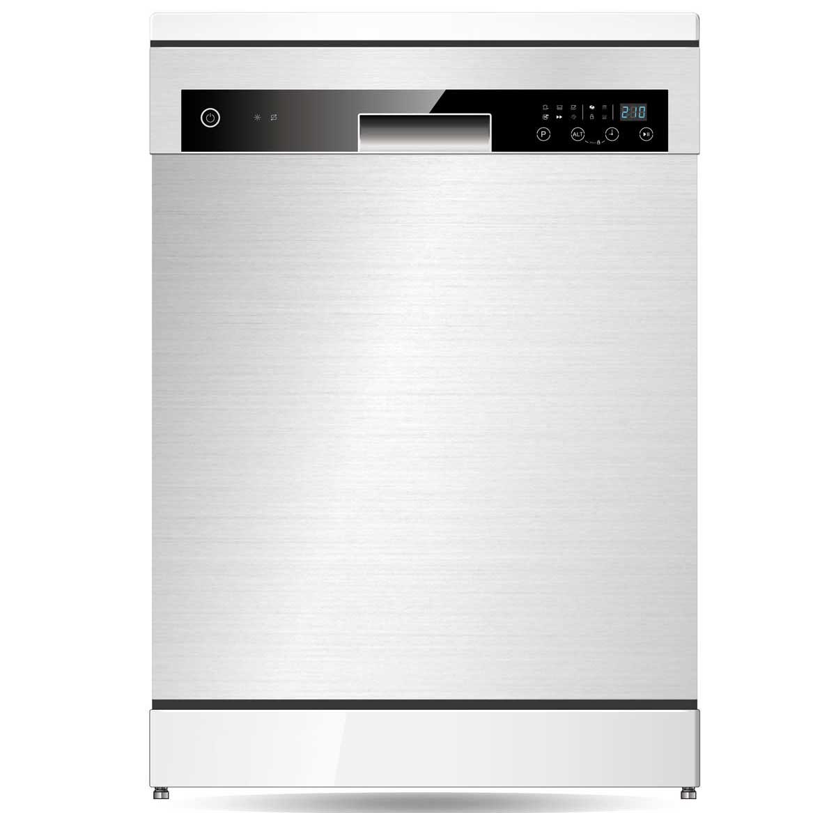 HYUNDAI HYDW-W60B1A401K Free Standing Dishwasher, 60cm width