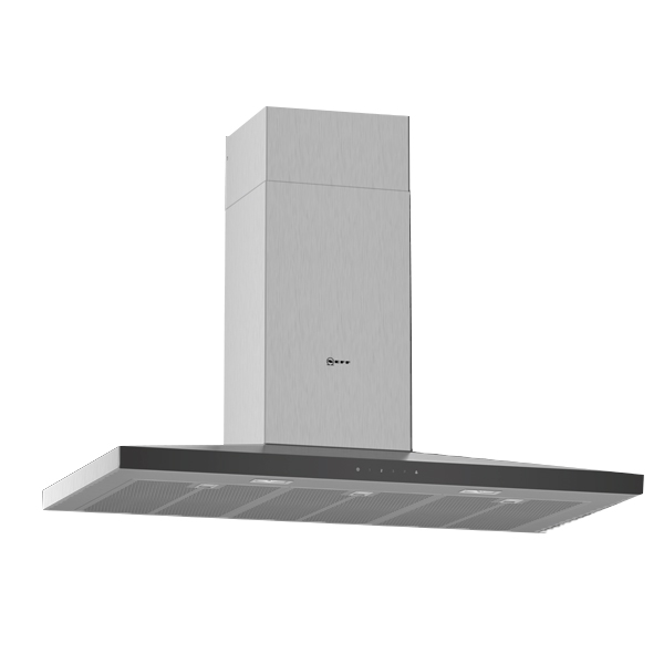 NEEF D95QFM4N0 Aπορροφητήρας Τζάκι, 90cm, Ανοξείδωτο Ατσάλι