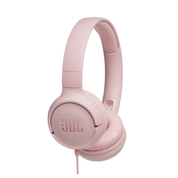 JBL Tune T500 On-Ear Ενσύρματα Ακουστικά, Ροζ