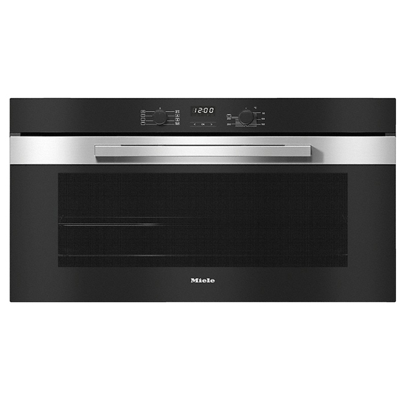 MIELE H2890 B Φούρνος με Tηλεσκοπικές Ράγες FlexiClip &amp; Perfect Clean, 90 λίτρα