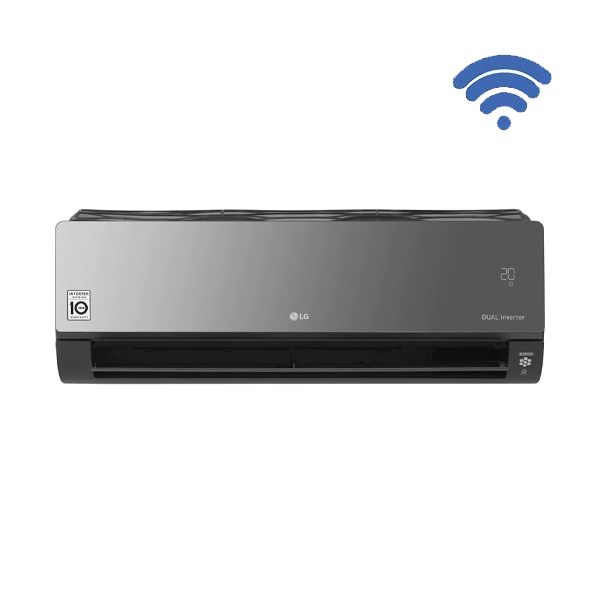 LG AC09BH NSK Artcool Mirror Κλιματιστικό Τοίχου με Wi-Fi, 9000ΒΤU