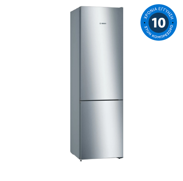 BOSCH KGN39VLEB Ψυγειοκαταψύκτης, Ασημί