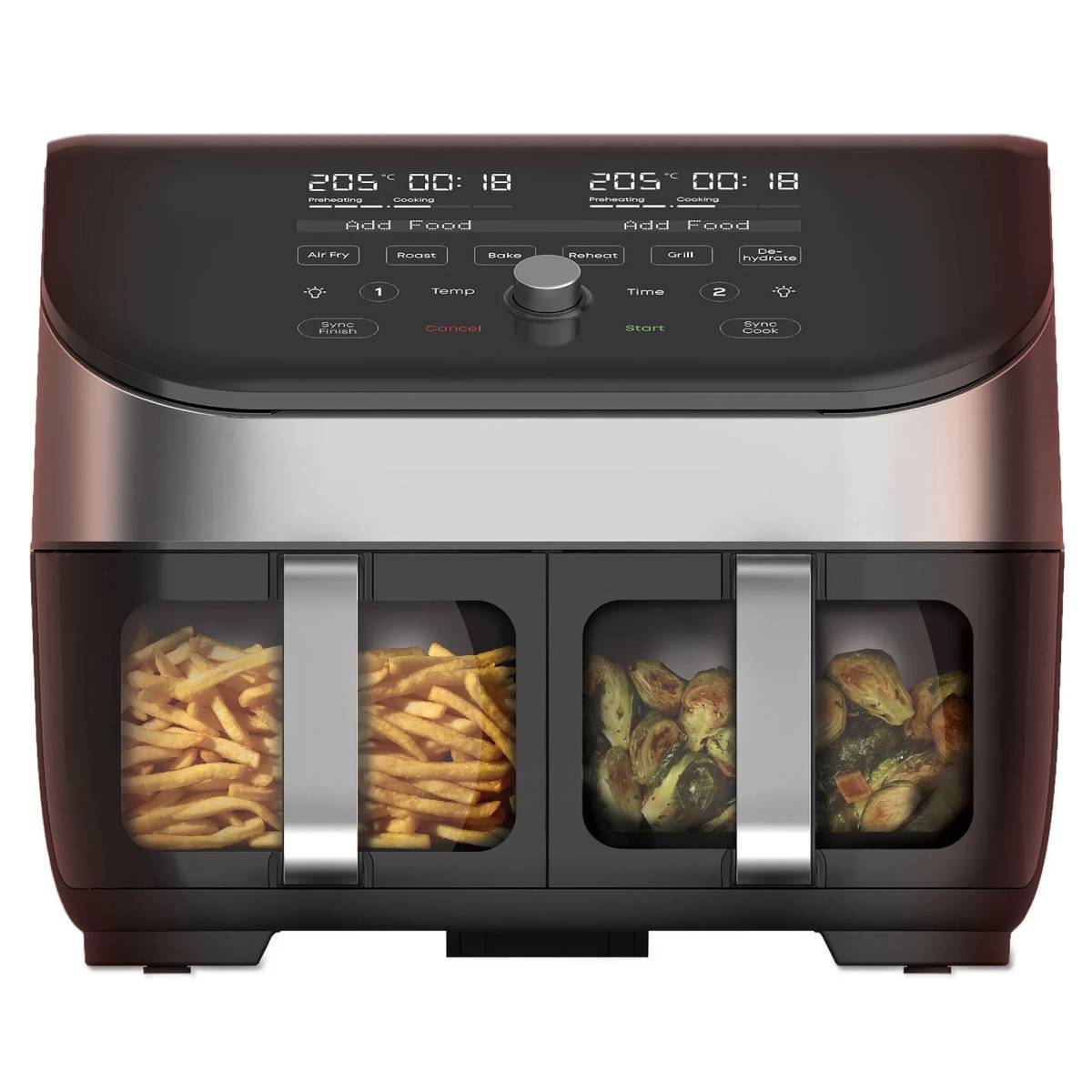 INSTANT POT Vortex Plus 8 σε 1 Φριτέζα Αέρα Διπλής Ζώνης