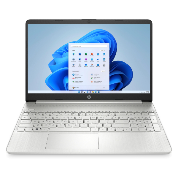 HP 15S-FQ5004NV Φορητός Υπολογιστής, 15.6″