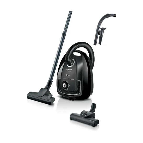 BOSCH BGB38BA3T Σειρά 4 Σκούπα με Σακούλα, Μαύρο