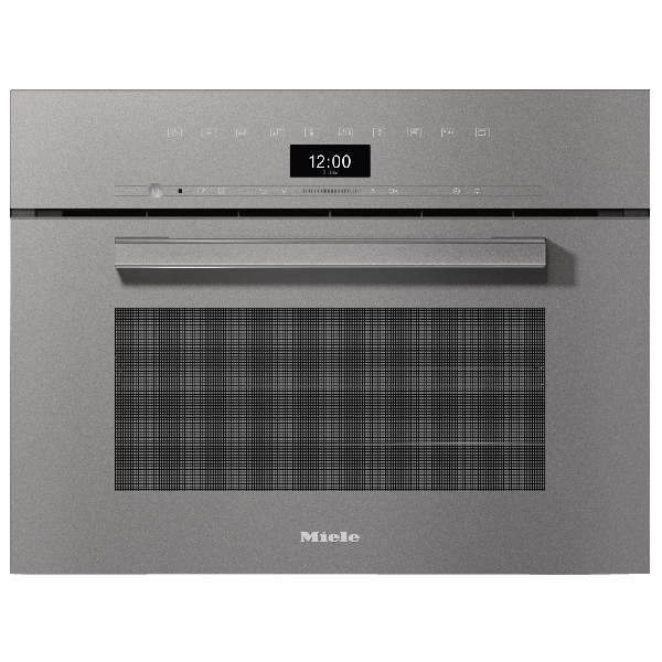 MIELE DGC7440HC Pro Εντοιχιζόμενος Συνδυαστικός Φούρνος Ατμού, Άνω Πάγκου 45 cm, Γκρίζο