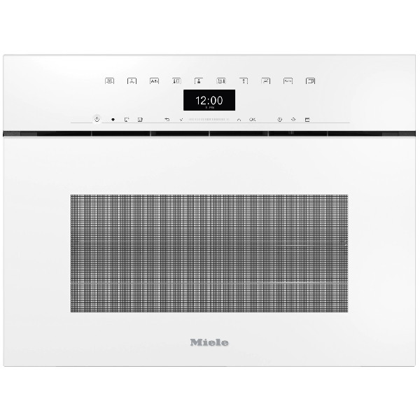 MIELE DGC7440HCX Pro Εντοιχιζόμενος Συνδυαστικός Φούρνος Ατμού, Άνω Πάγκου 45 cm, Άσπρο