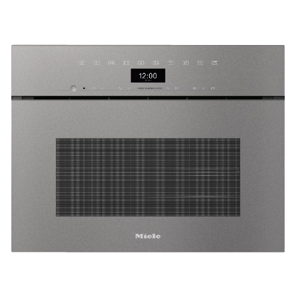 MIELE DGC7440HCX Pro Εντοιχιζόμενος Συνδυαστικός Φούρνος Ατμού, Άνω Πάγκου 45 cm, Γκρίζο