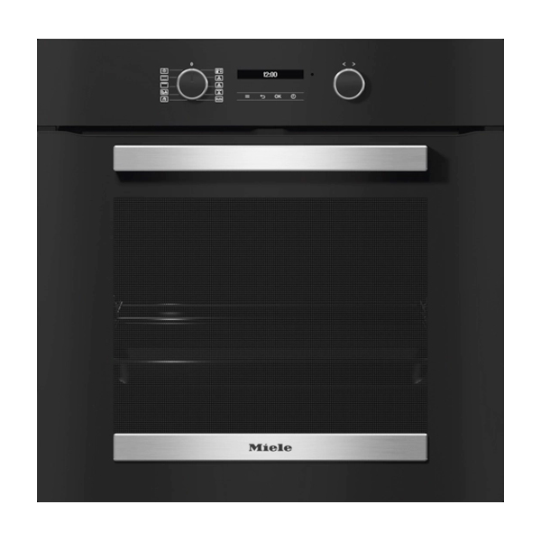 MIELE H 2465 BP Εντοιχιζόμενος Φούρνος με Πυρόλυση, Μαύρο