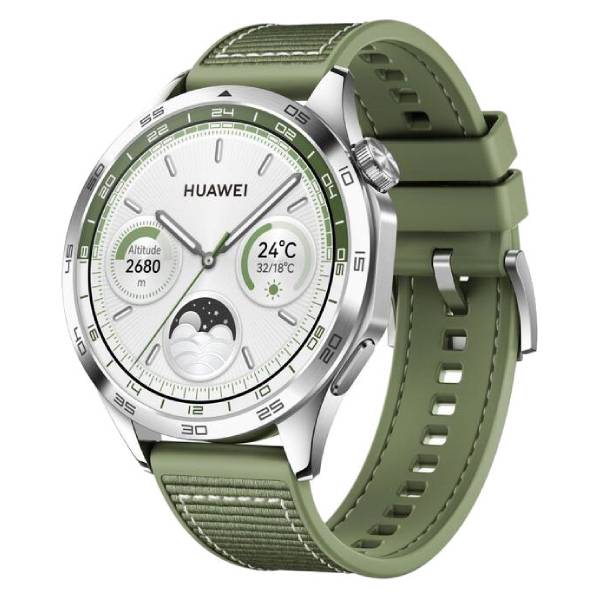 HUAWEI 55020BGV Watch GT 4 Smartwatch 46mm, Πράσινο
